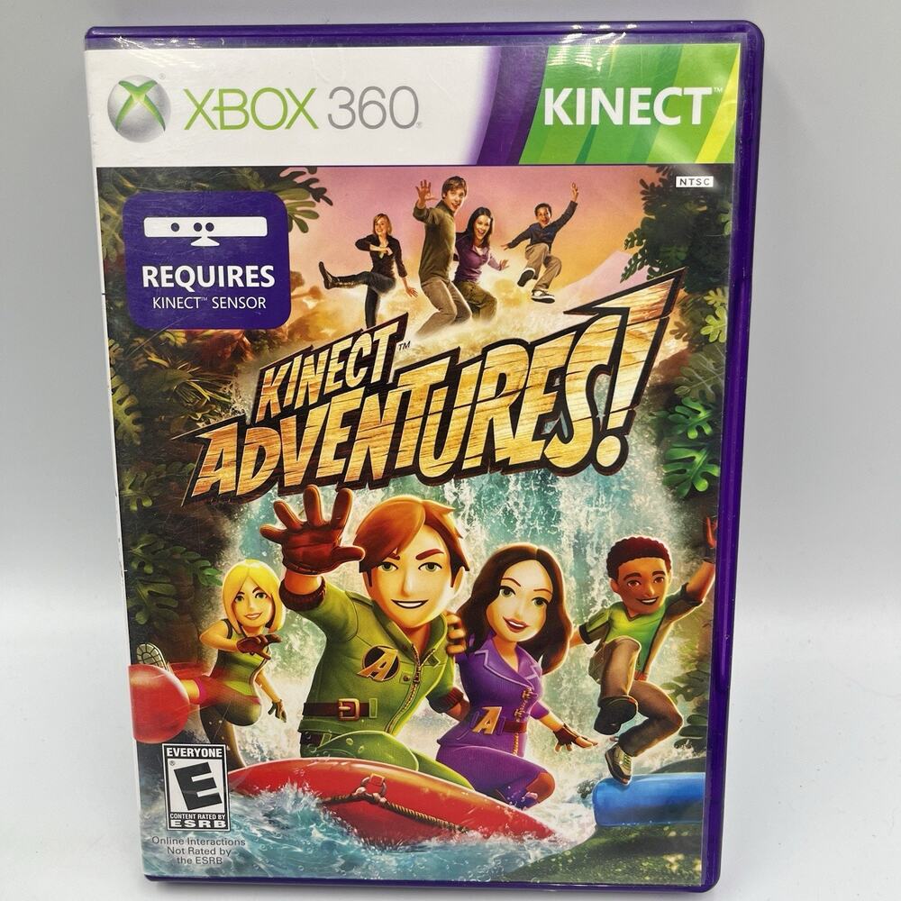 Kinect Adventures (Microsoft Xbox 360, 2010) Complete